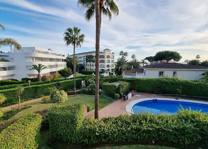 شقة Luxury Hacienda With Sea Views ماربيا